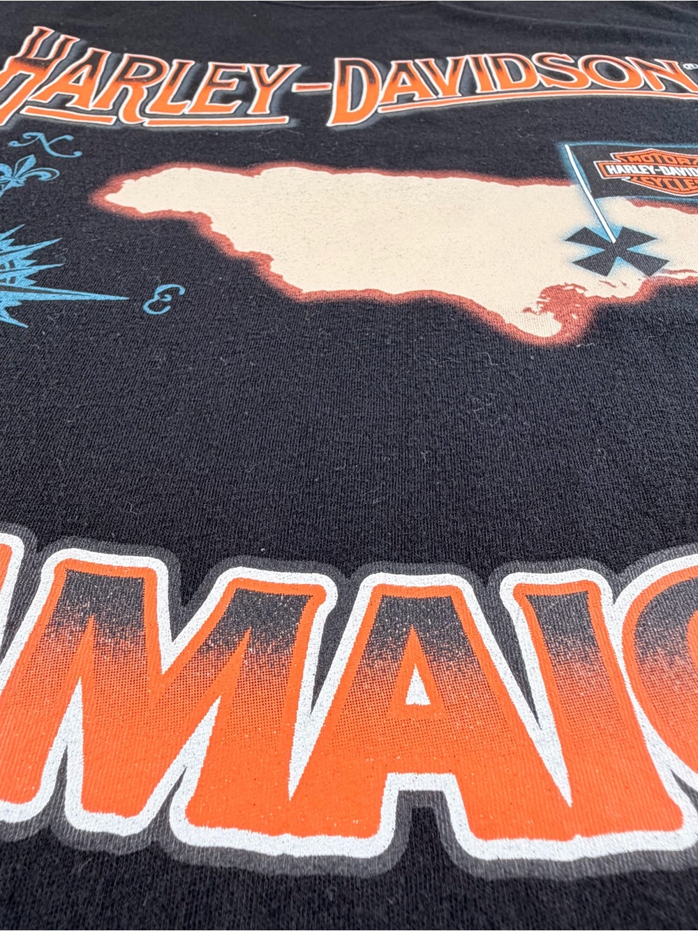 Vintage Harley Davidson Jamaica T-Shirt Large - Picture 2 of 7